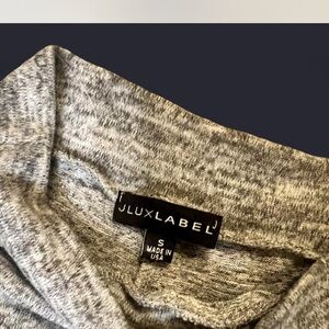 JLUXLABEL Heather Gray Knit Sweater